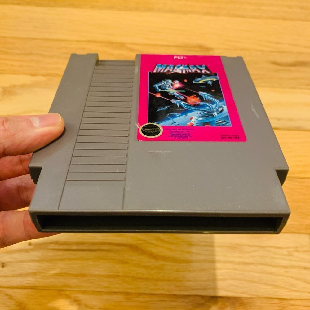 Nintendo NES MagMax 1985 Video Game Cartridge Authentic Tested Work - Picture 3 of 7